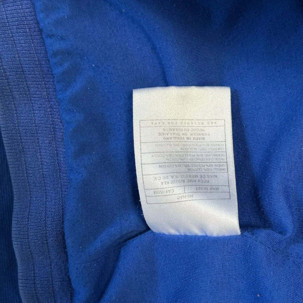 Vintage Team Nike Kentucky Wildcats UK‎ Jacket Men Size XL Full Zip Swoosh Blue
